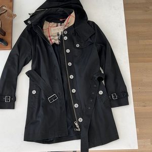 Burberry Brit- trench midlength with removable wool liner